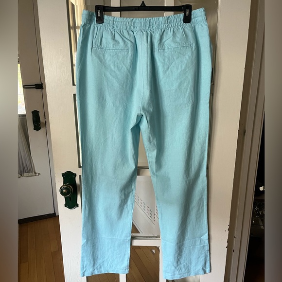 Ross & Freckle Men’s Linen Blend Pants - Size 38x32 - Picture 3 of 4